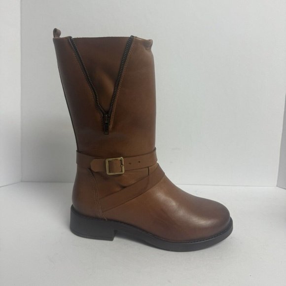 Eric Michael Womens Paloma Boot Cognac Size EU39 M US8.5-9
